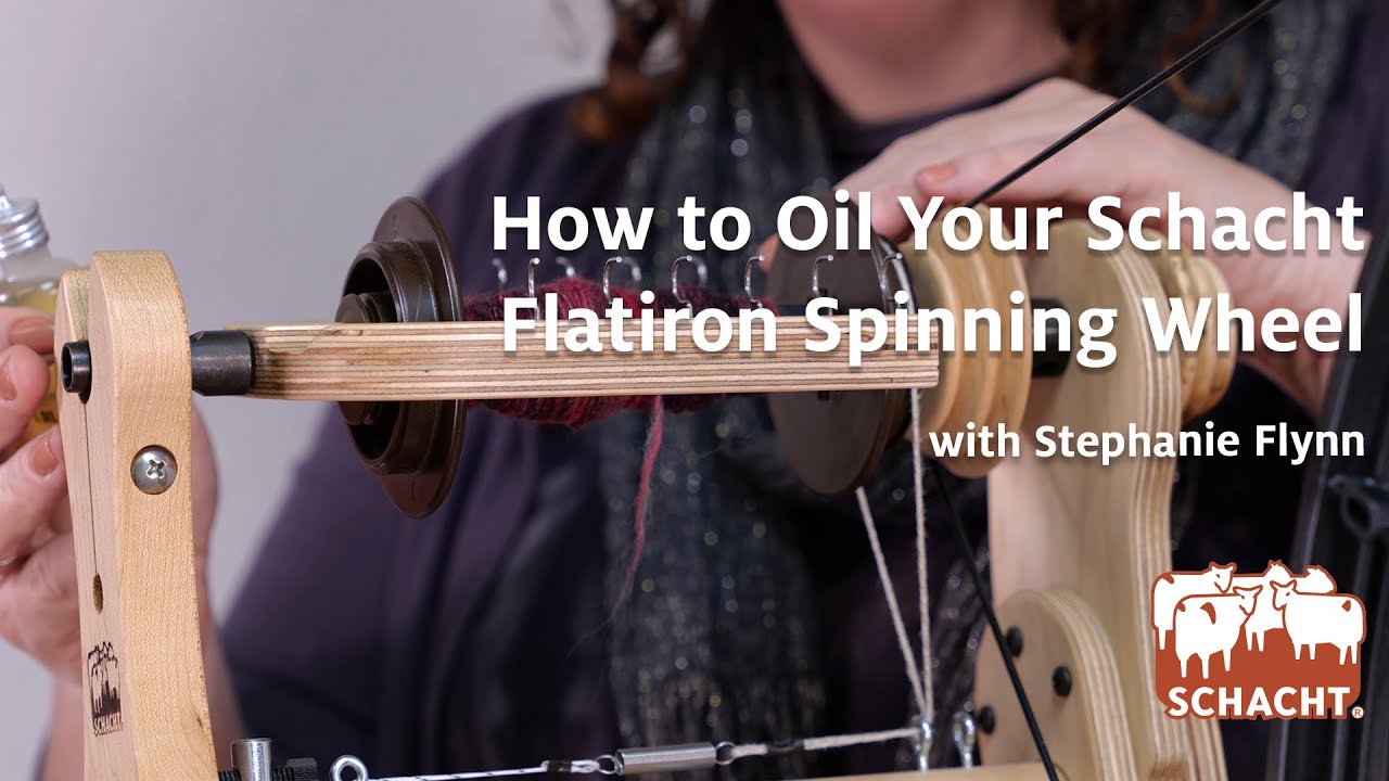 Как смазать прялку Schacht Flatiron