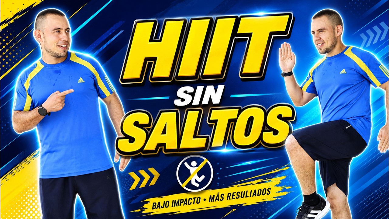 Cardio HIIT Quema Grasa SIN Saltos