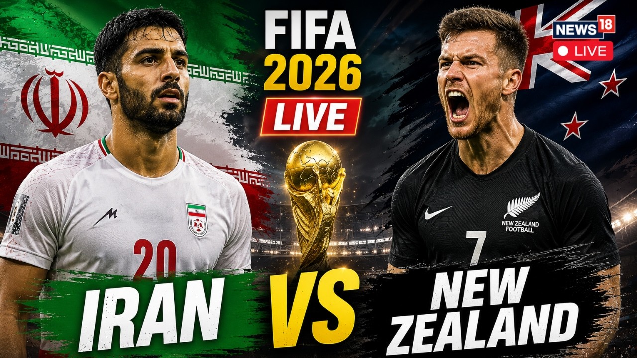 IRAN vs NEW ZEALAND LIVE | FIFA WORLD CUP 2026 | Group G Showdown | Los Angeles Stadium LIVE | N18G