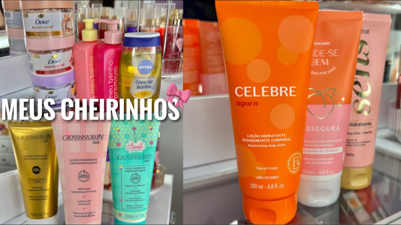 TOUR PELOS MEUS PRODUTOS DE BODY CARE 🧖🏻‍♀️ #dicas 