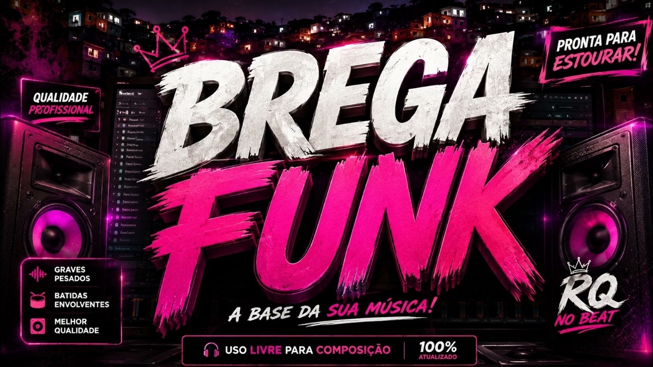 BASE BREGA FUNK - USO LIVRE - RQ NO BEAT
