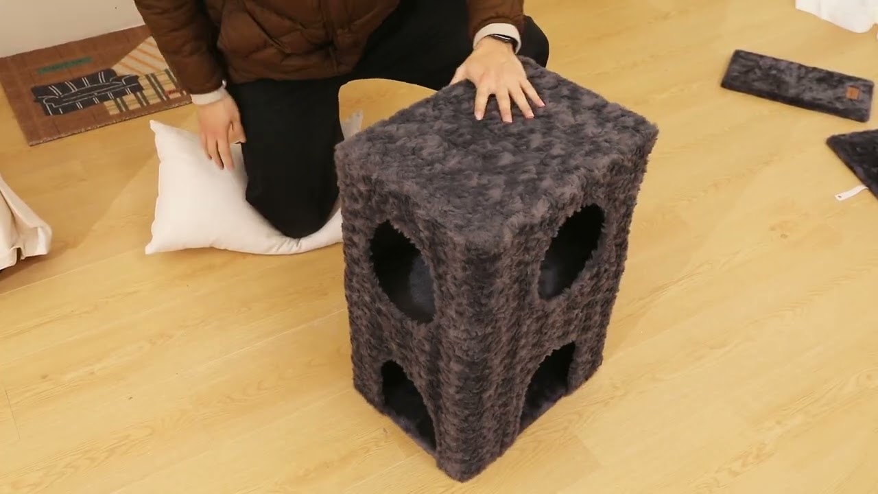 Installation video for cat tree