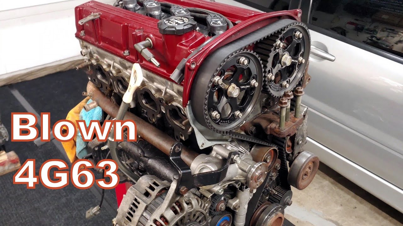 Evo 8 Blown Engine teardown