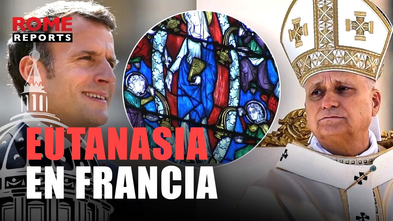 CARA A CARA entre MACRON y LE&Oacute;N XIV: LEY de la EUTANASIA y auge de CAT&Oacute;LICOS en FRANCIA