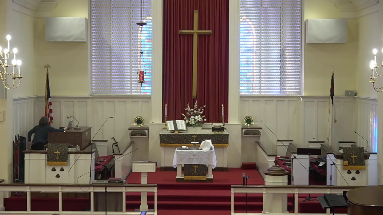 Sunday Worship,  1 February 2026, with Saint James UMC, in Marriottsville MD, saintjamesweb.org
