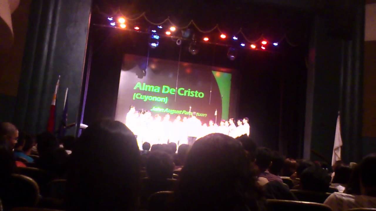 Holy Angel University Chorale *ALMA DE CRISTO by John August Pamintuan