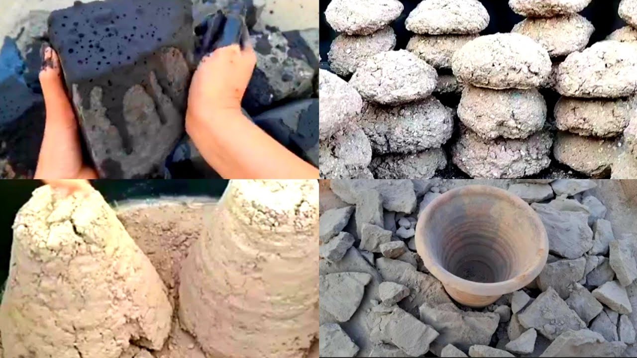 ASMR PURE MUDDY+SANDY TEXTURE BOMBASTIC DRY CRUMBLING 