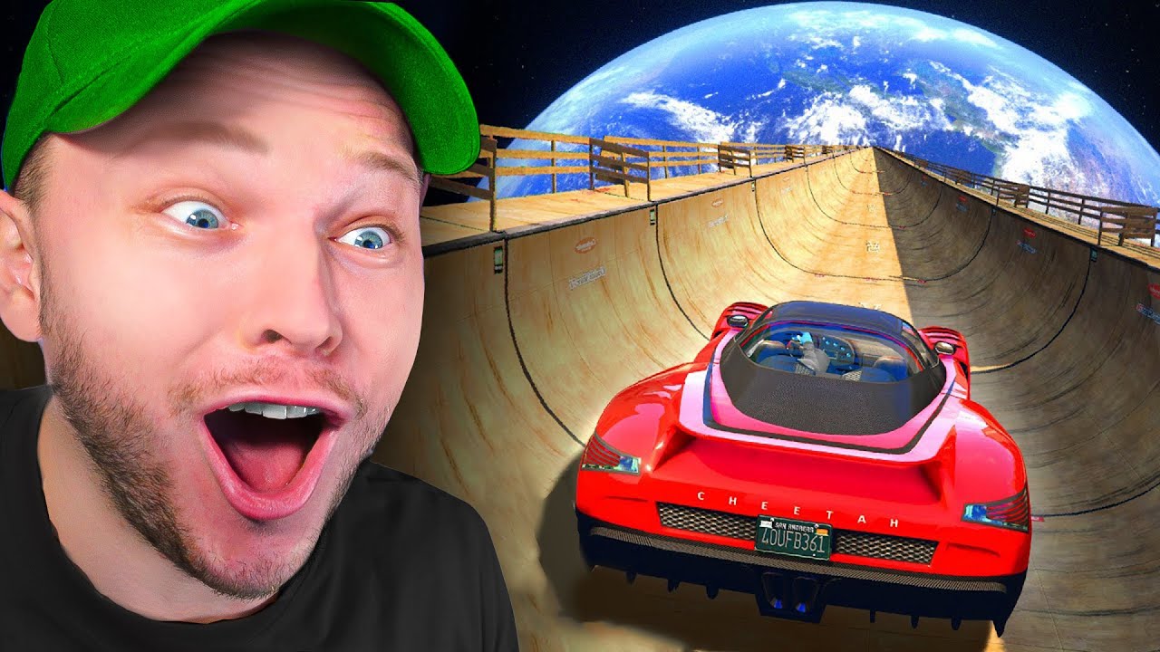 J’ai Trouvé La Plus Grosse MÉGA RAMPE du Monde ! (GTA 5)