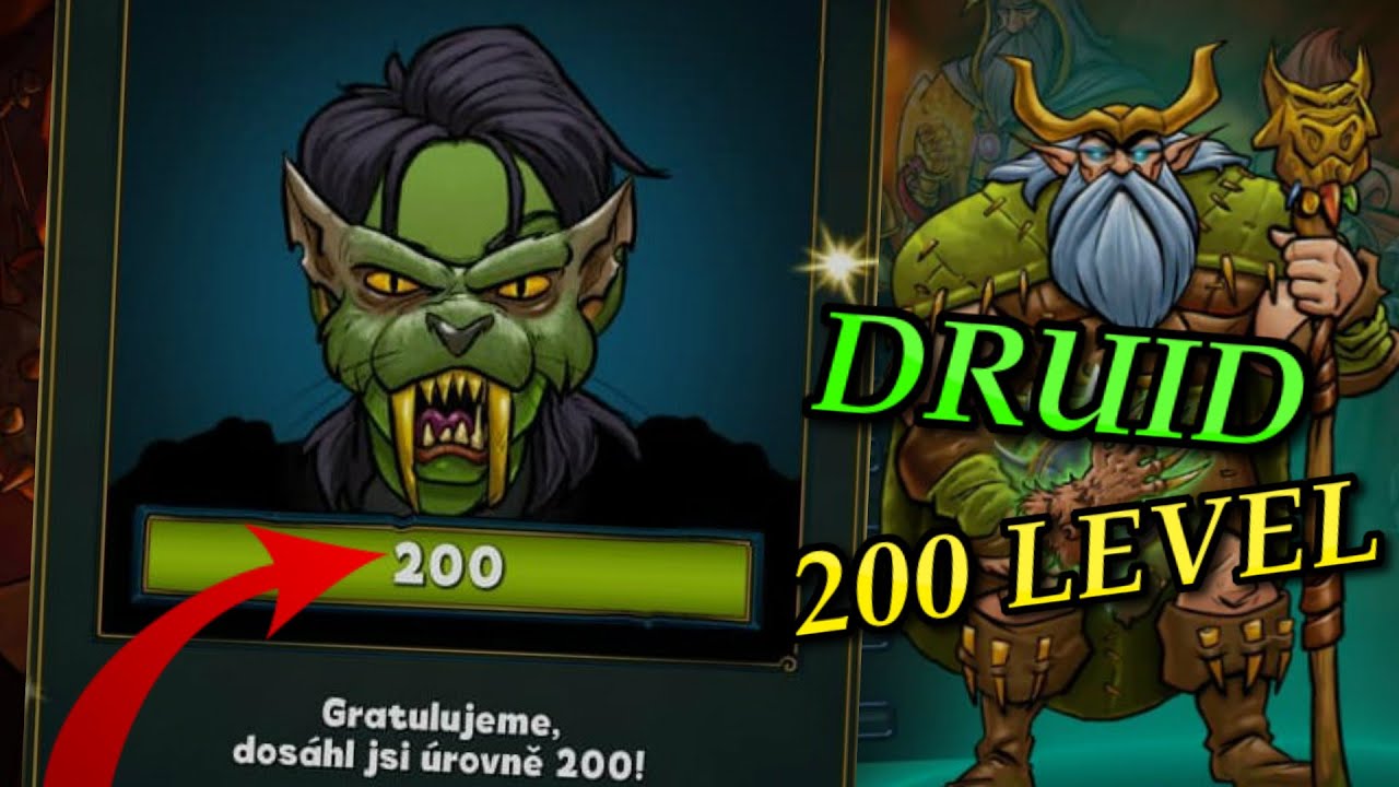 200 LEVEL FREE TO PLAY ZA 30 DNÍ !!!! DRUID S21CZ !!! [SFGAME] #141