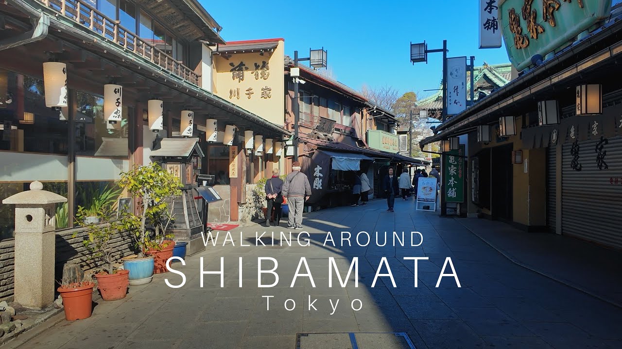 Walk with me in Shibamata in Tokyo | Japan Relaxing Walk 4k