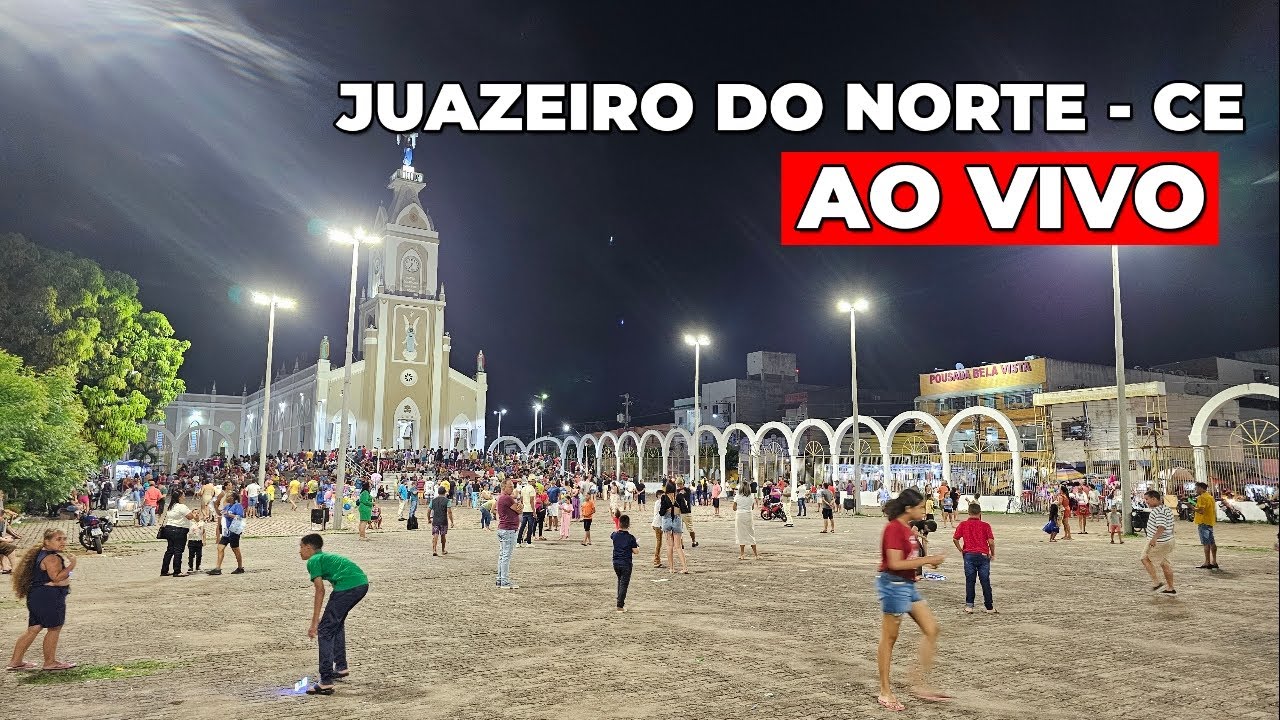 Ao Vivo em Juazeiro do Norte-CE com Romeiros 12/03/2026