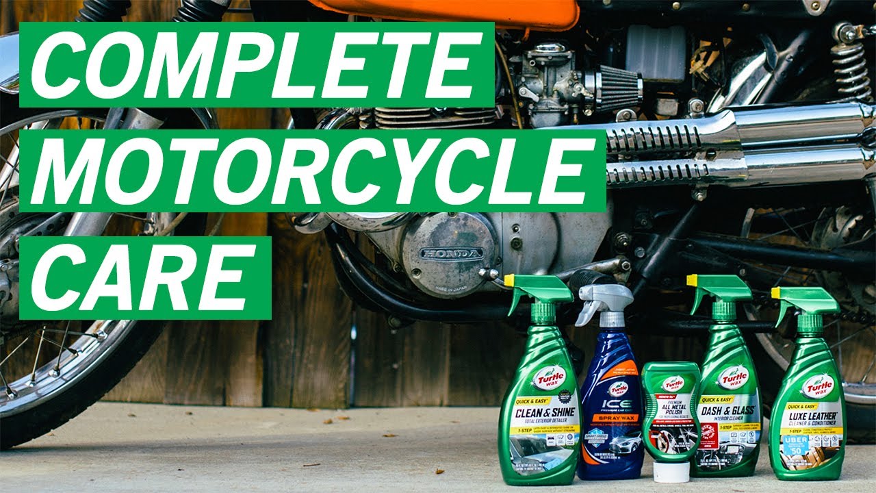 How to Use the Ultimate Motorcycle Cleaning Kit | Turtle Wax