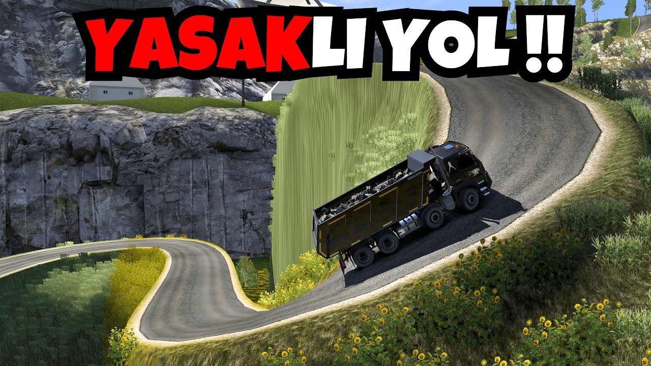 DÜNYANIN EN İYİ HAFRİYAT KAMYONU İLE ÖLÜM YOLLARINDA MÜCADELE !!! - VOLVO FMX KIPPER - ETS 2 MOD