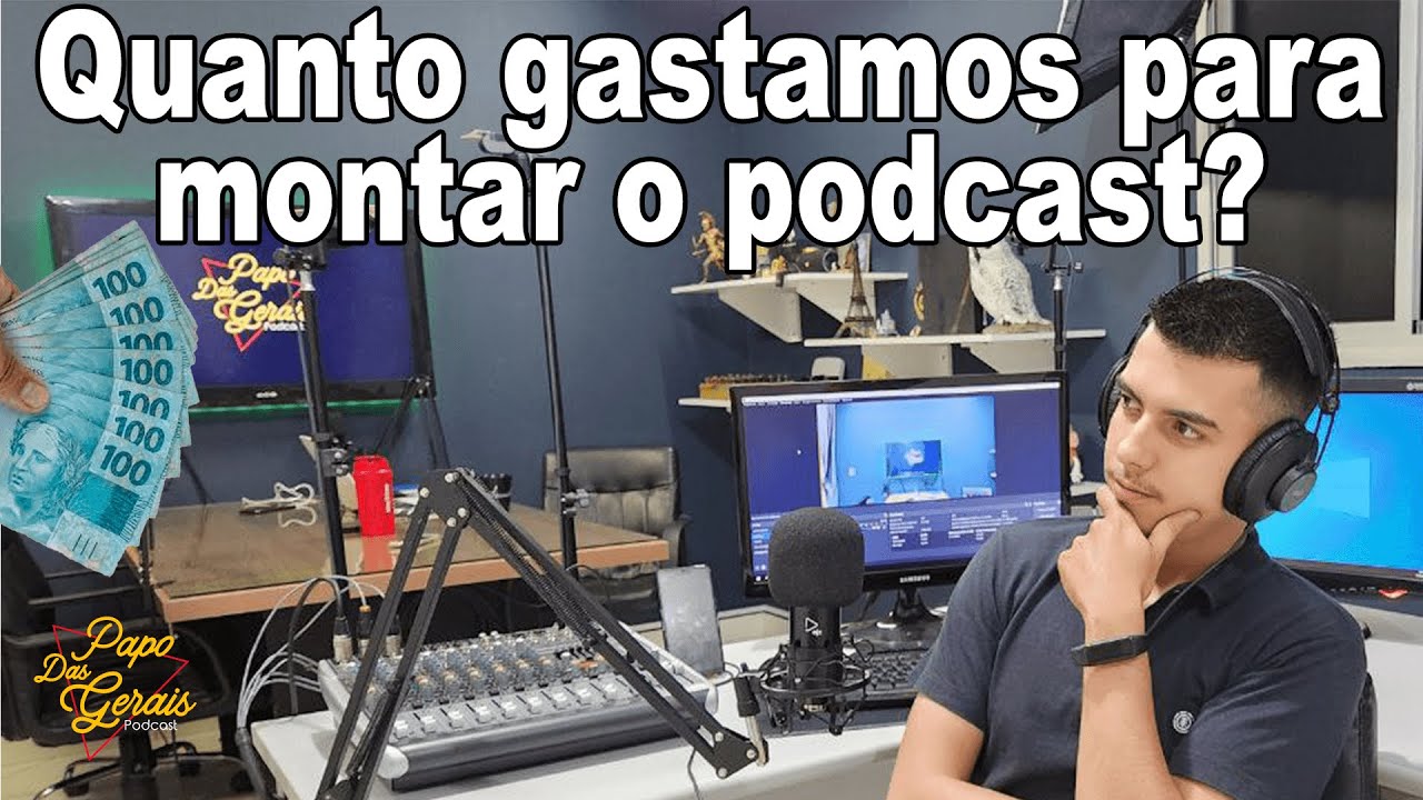 Como montar seu podcast? / Equipamentos que utilizamos!