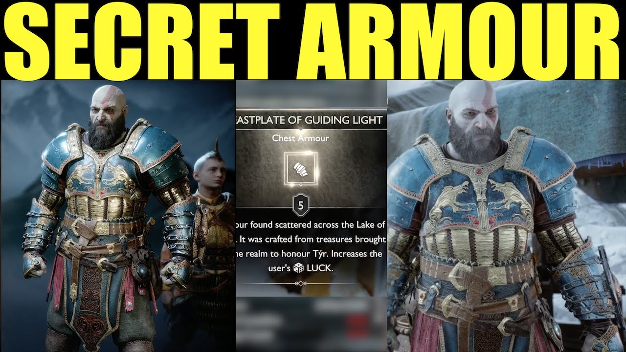 How To Get The Best Armour in god of war ragnarok (Guiding Light Armor)