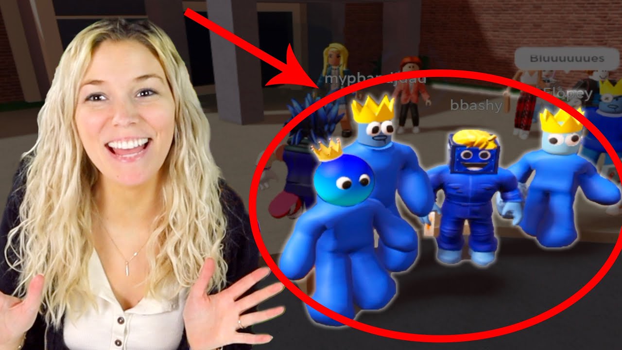 А что, если в Rainbow Friends ВСЕ будут СИНИЕ!?