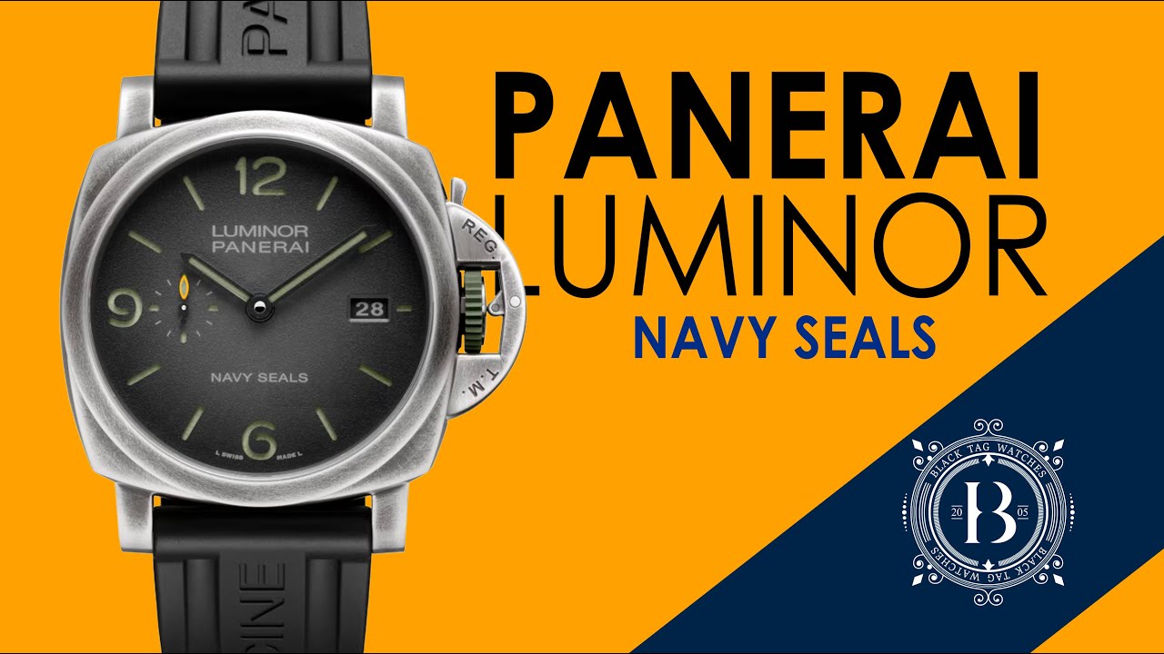 Panerai Luminor Marina Navy SEALs PAM01412