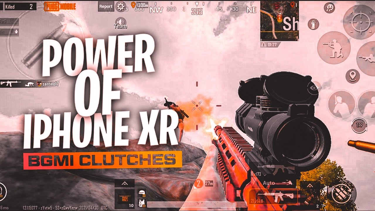 Power Of iPhone Xr 💪 | No Warning | PUBG/BGMI Frag Montage