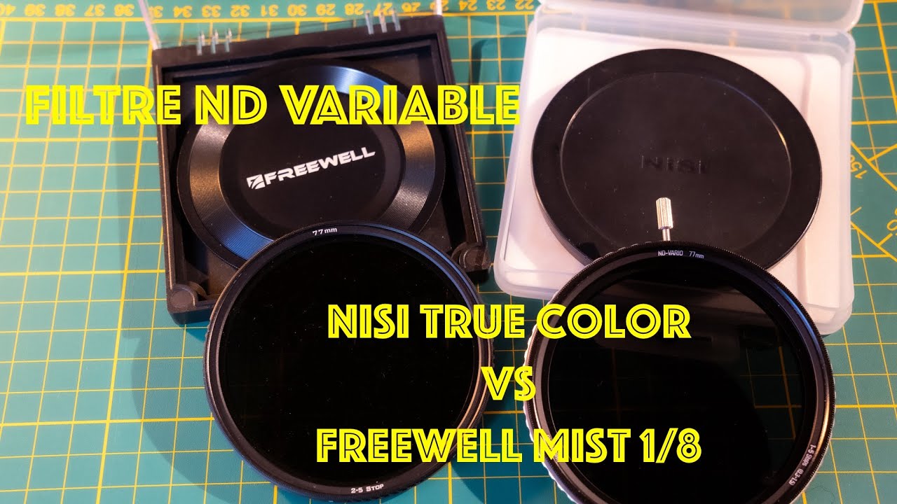 Filtre ND Variable NISI True Color VS Freewell Mist 1/8 Test Français