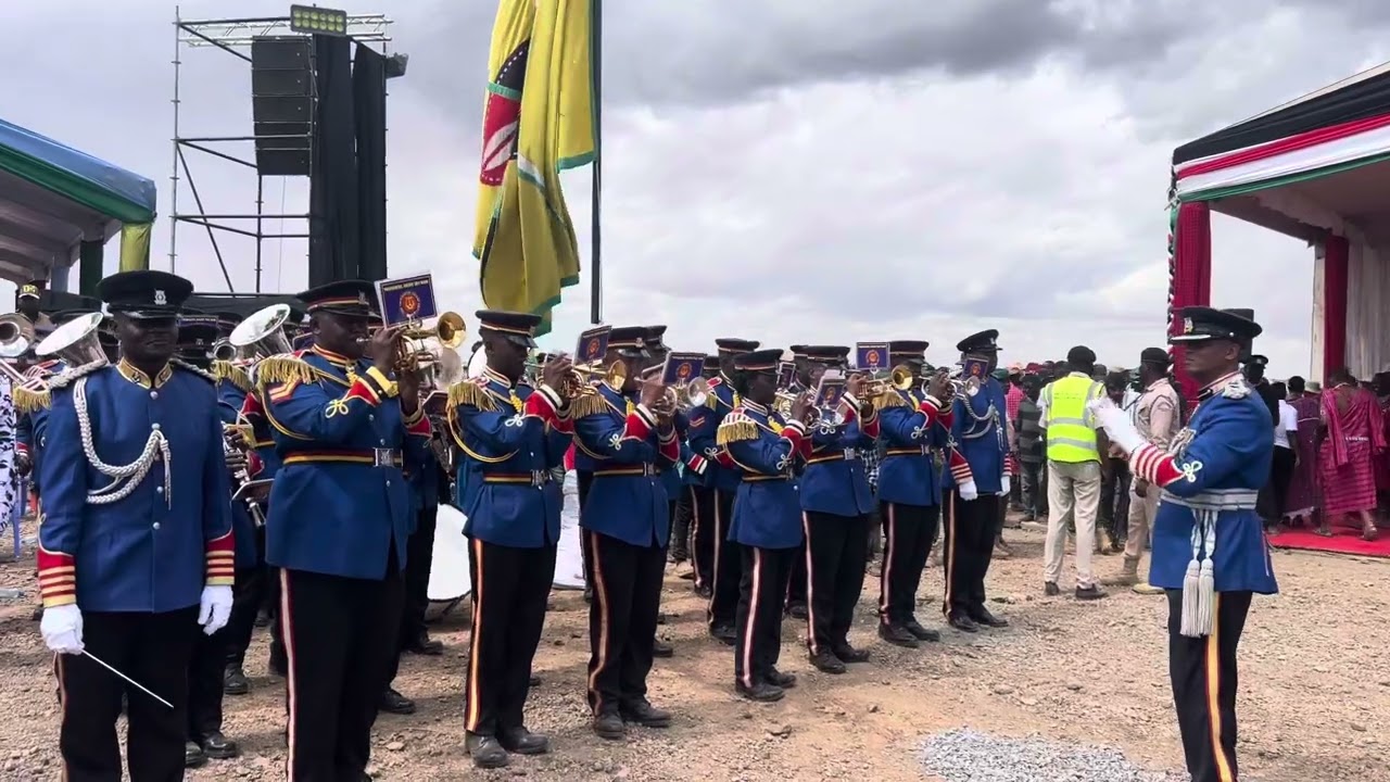 Presidential Escort Unit Band Kenya Police Musical MAA Cultural Festivals Tourism Amboseli Kajiado 