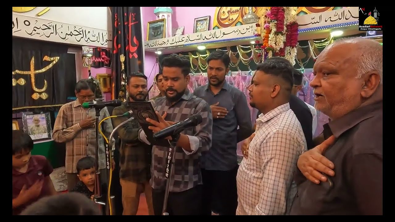 Ajeeb Shaan Se Bazu Kata Gye Abbas Noha | Shadab jafry | Raipur Azadari