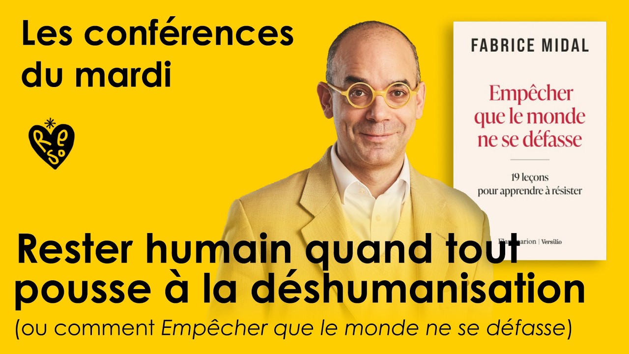 Rester humain quand tout pousse à la déshumanisation- avec Fabrice Midal @dialogues @fabricemidal1