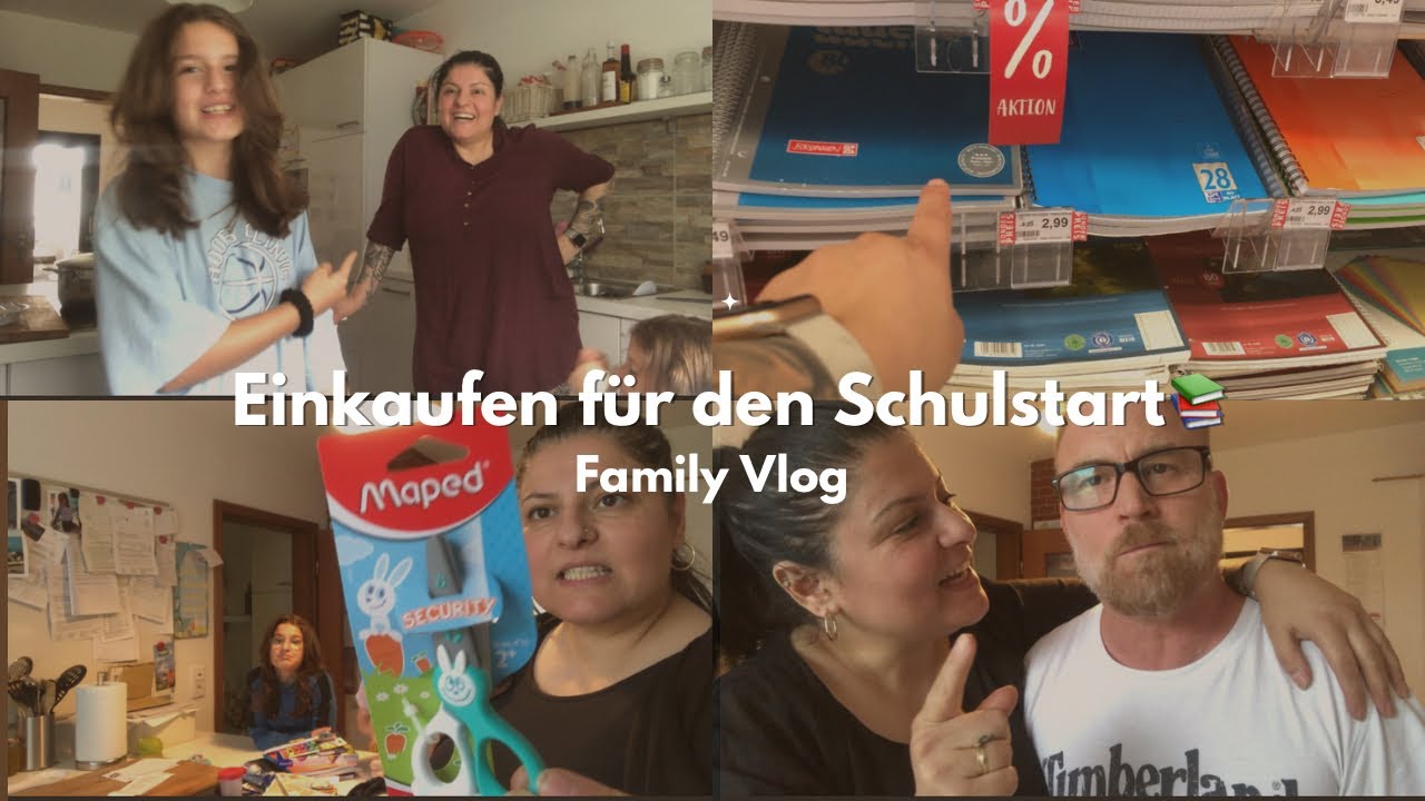 Einkaufen für den Schulstart | Zahnarzt Besuch | Haul | Daily Vlog | Alltagsleben | Family Vlog