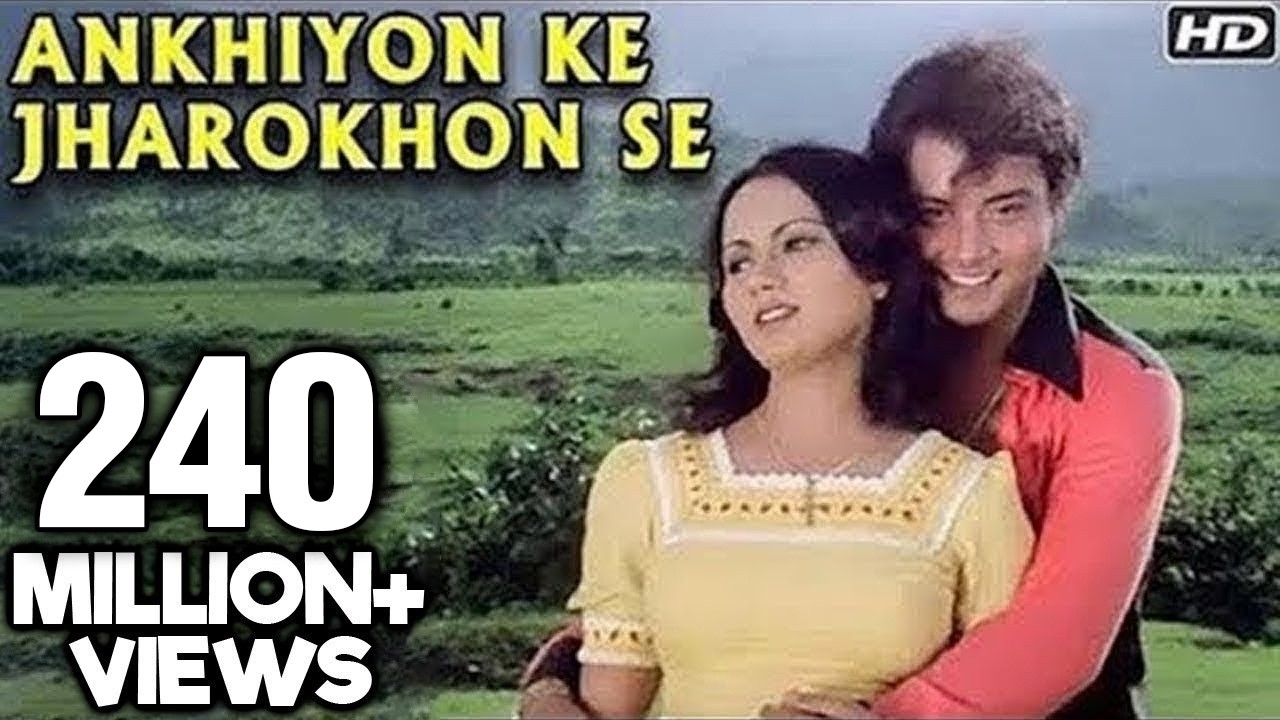 Ankhiyon Ke Jharokhon Se - Classic Romantic Song - Sachin & Ranjeeta - Old Hindi Songs
