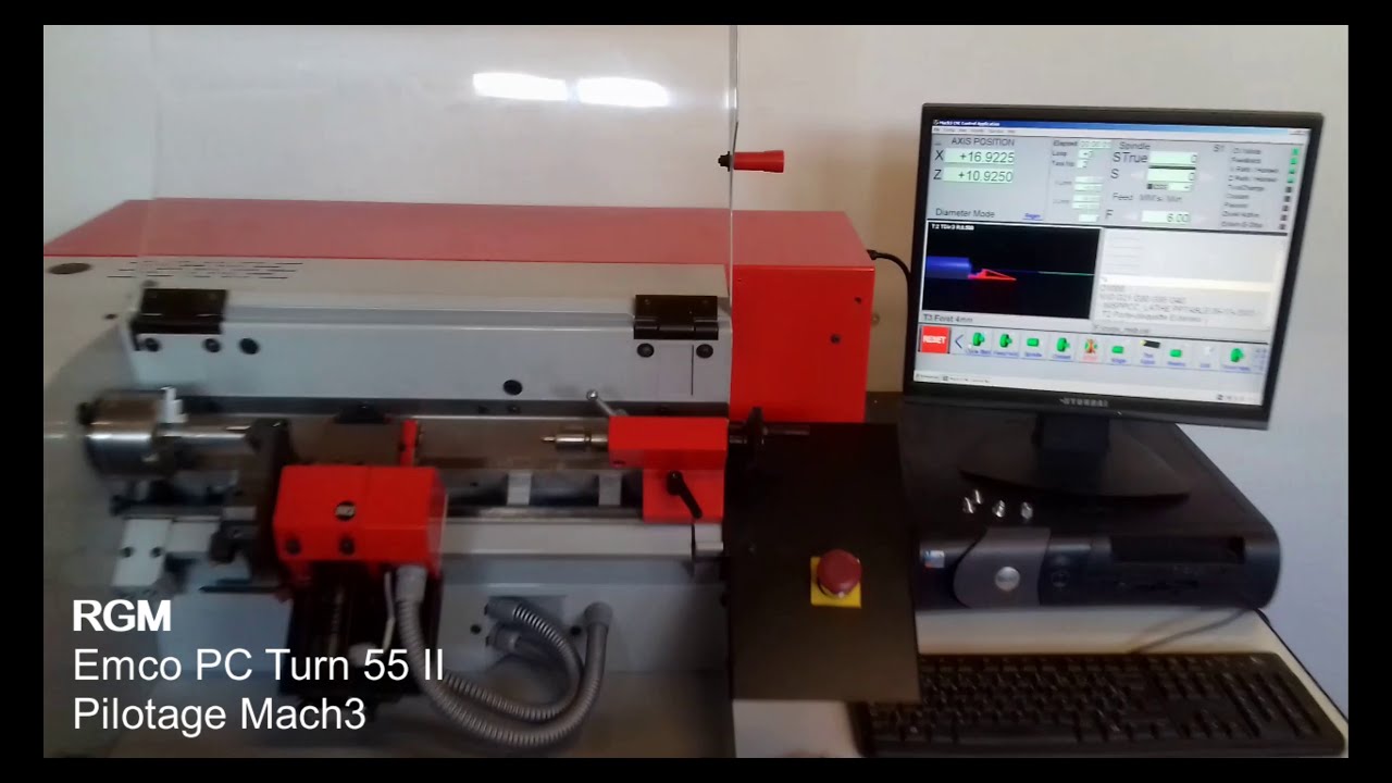 RGM Mach3 Emco PC Turn 55