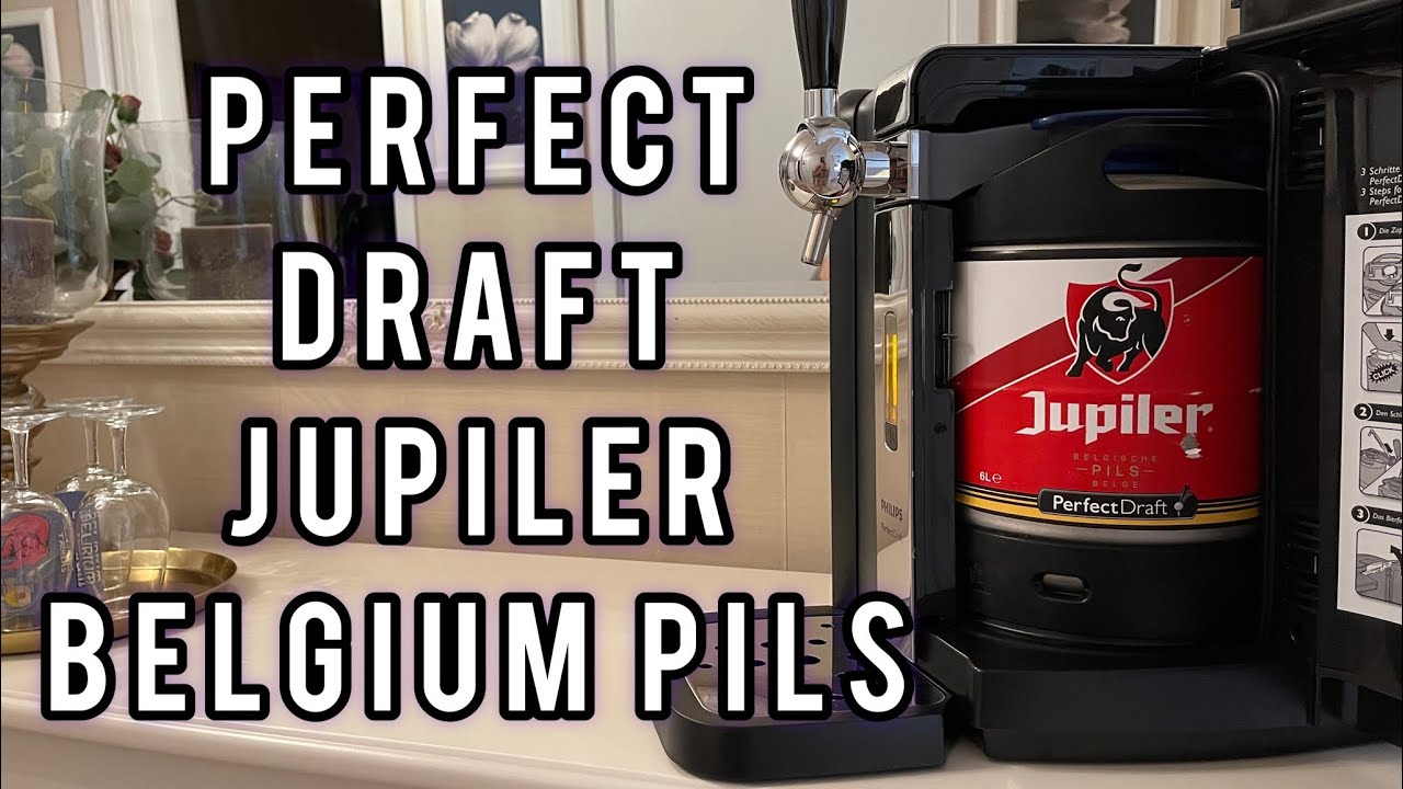 Philips PERFECTDRAFT + JUPILER 🇧🇪 PILS 🍺 ÖL Recension