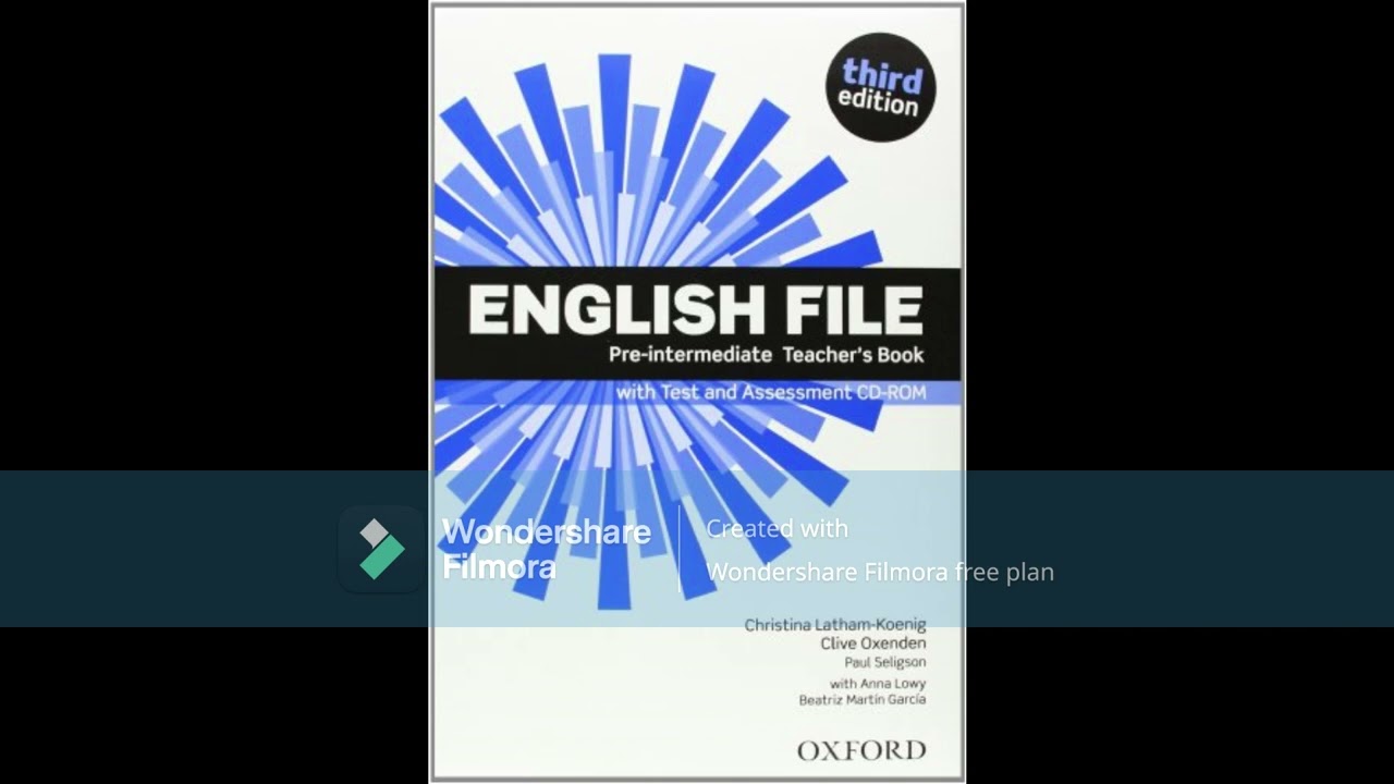 ENGLISH FILE Pre-intermediate 11A