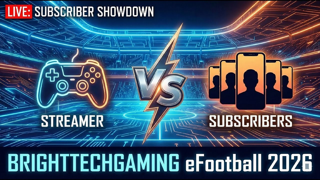 ​🔴 Beat BrightTechGaming? 😱 eFootball 2026 Viewer Matches & Room Codes LIVE!