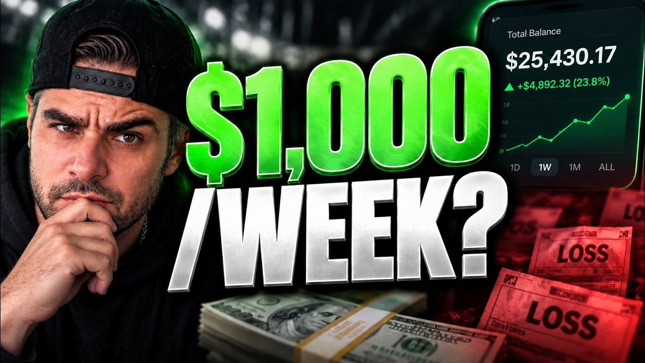 If I Had To Make $1,000/Week Betting, I&rsquo;d Do This