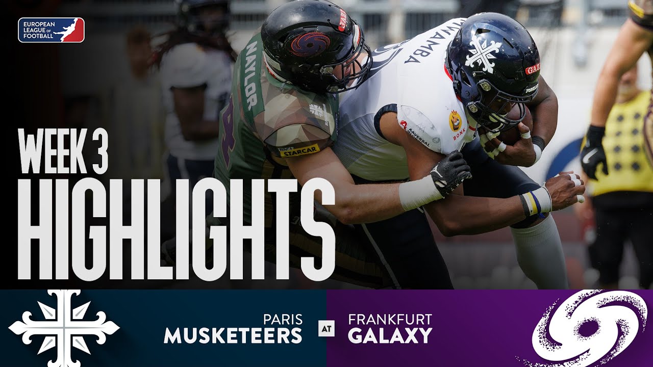 Paris Musketeers @ Frankfurt Galaxy - Highlights | Week 3 | Season 2025