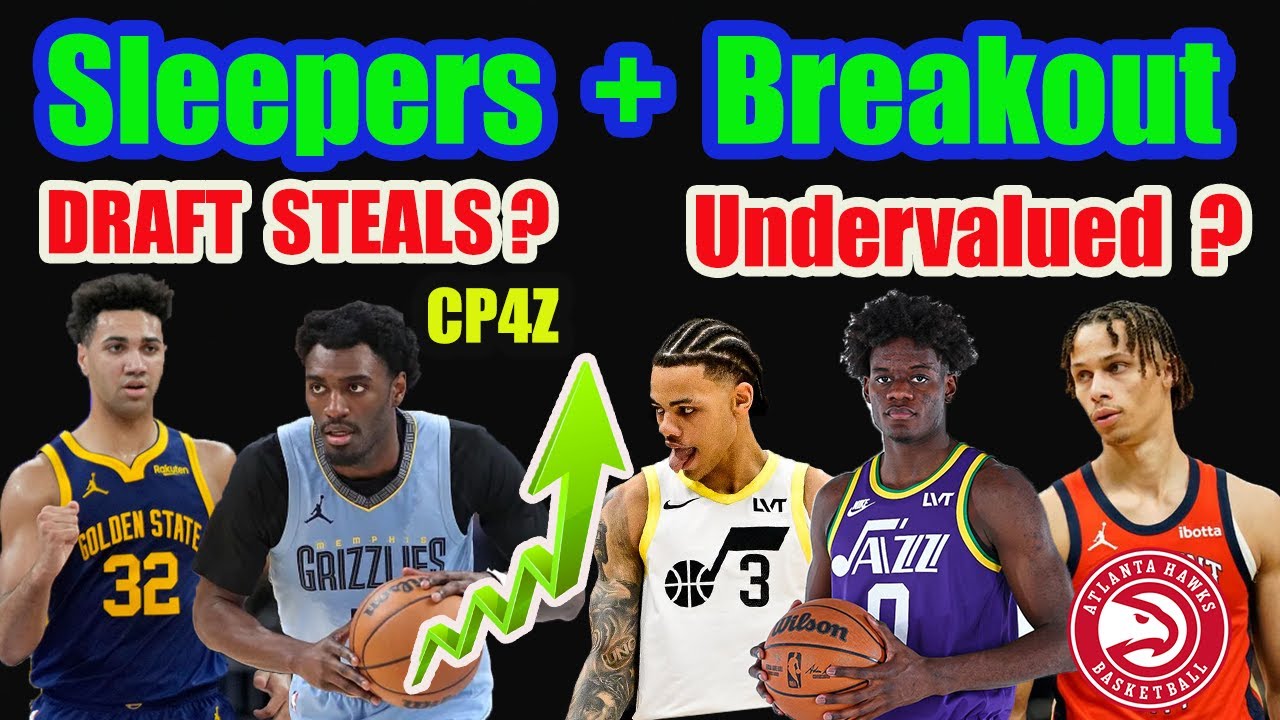NBA Fantasy Basketball Sleepers Breakout Players 2024-2025
