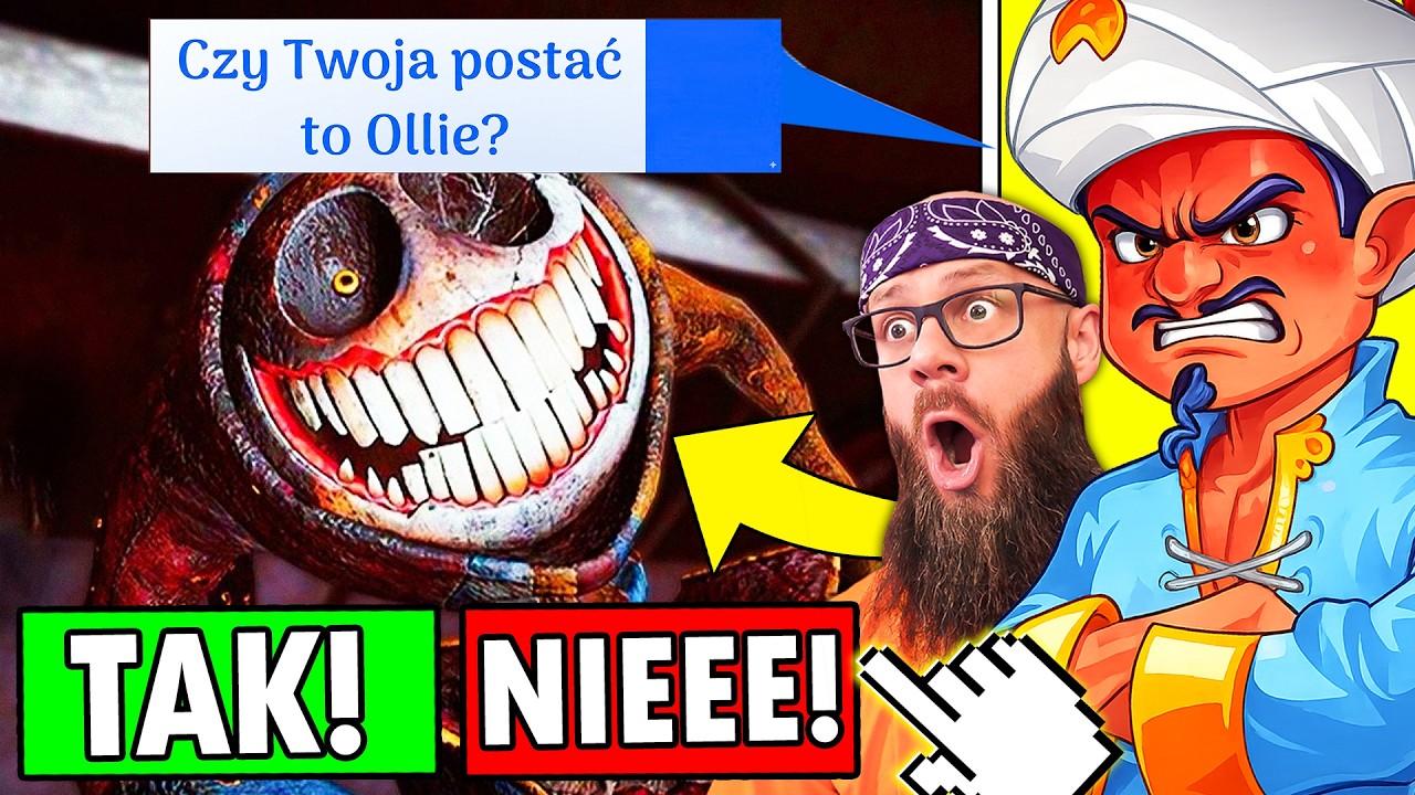 Czy &bdquo;BOT AKINATOR&rdquo; Zna *WSZYSTKIE POSTACIE* z POPPY PLAYTIME CHAPTER 5 ?
