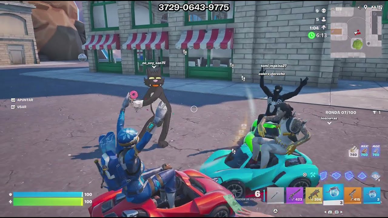 Fortnite con amigos