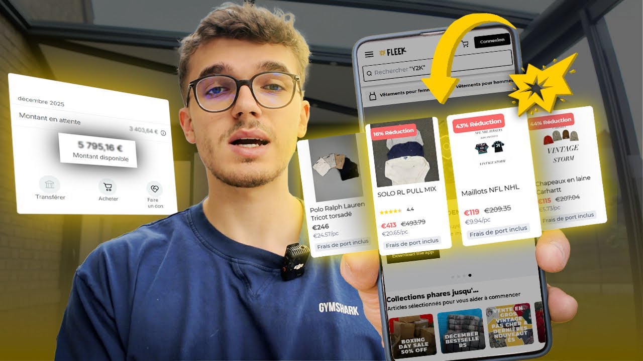 Comment utiliser Fleek pour gagner de l’argent sur Vinted (Achat-Revente)