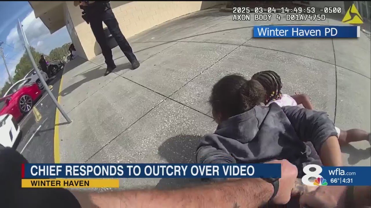 Winter Haven police chief responds to outcry from community over body camera video of 3-year old gir