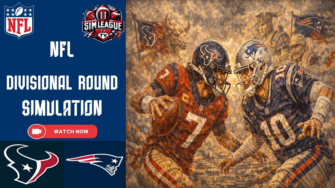 Houston Texans vs New England Patriots | Divisional Round | NFL 2025