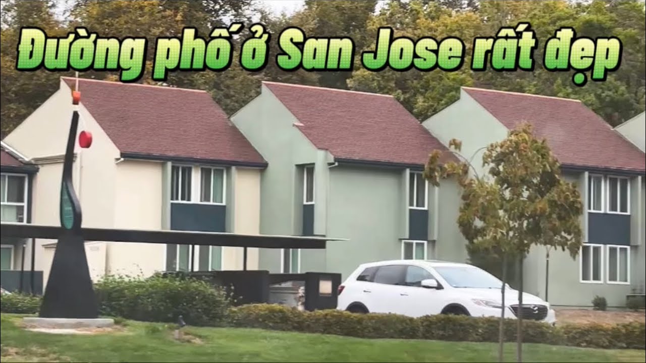 Đi tham quan đường phố San Jose ngày đầu của mùa thu rất đẹp. Mời các Bạn cùng đi nhé.@Ngutruong22 