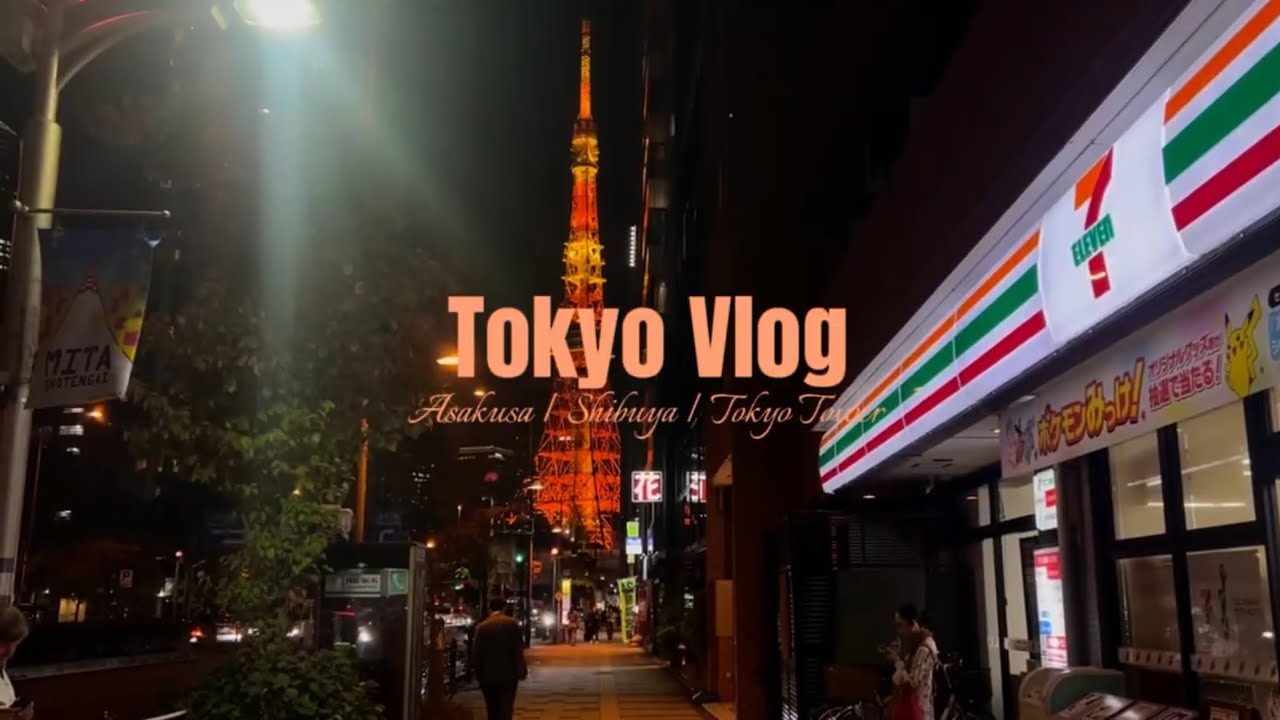 FIRST TIME IN TOKYO 🇯🇵🏯🏮Shibuya | Tokyo Tower | Asakusa | Kamakura
