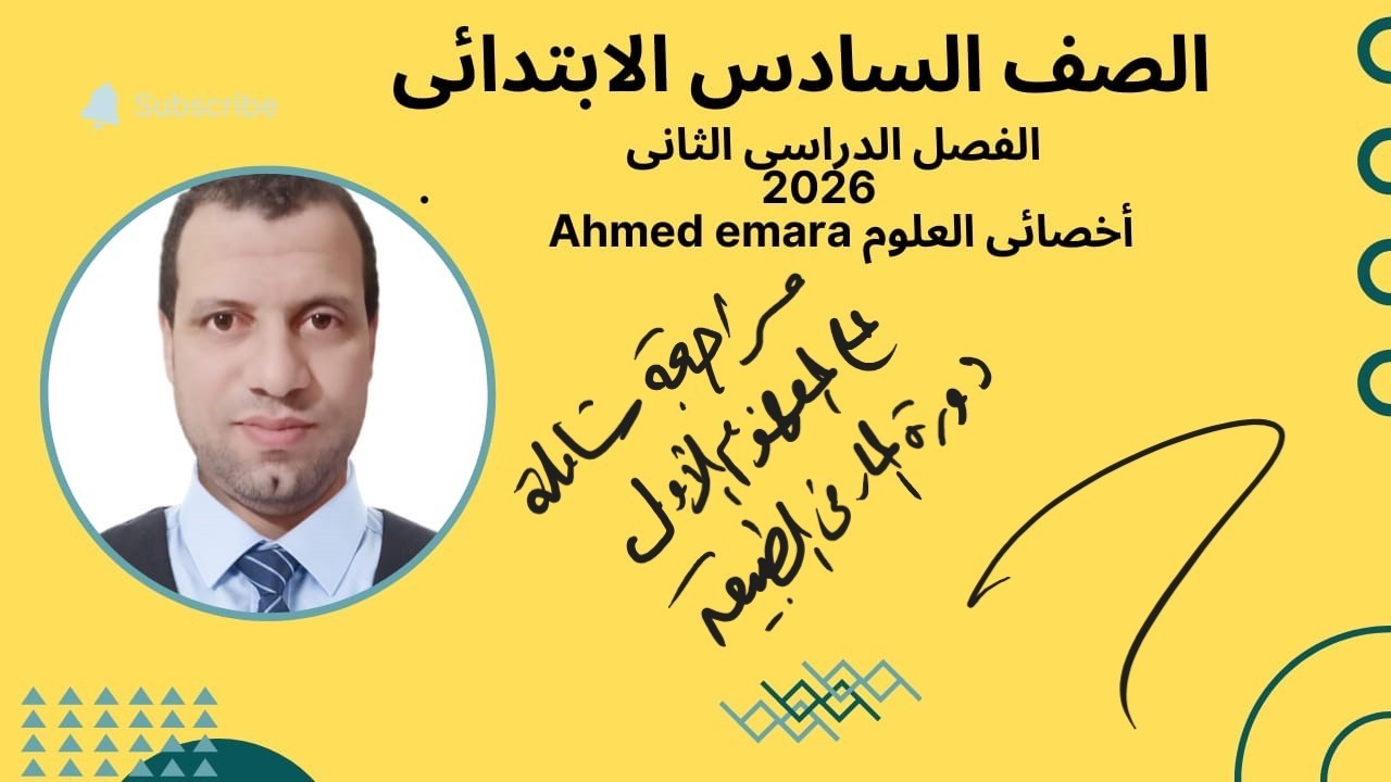 مراجعه شامله على المفهوم الاول