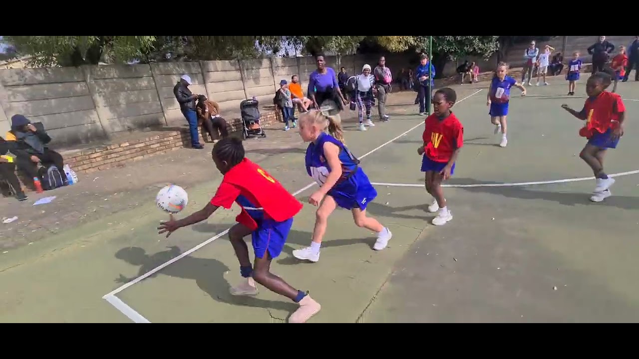Netball Match....Edleen Primary