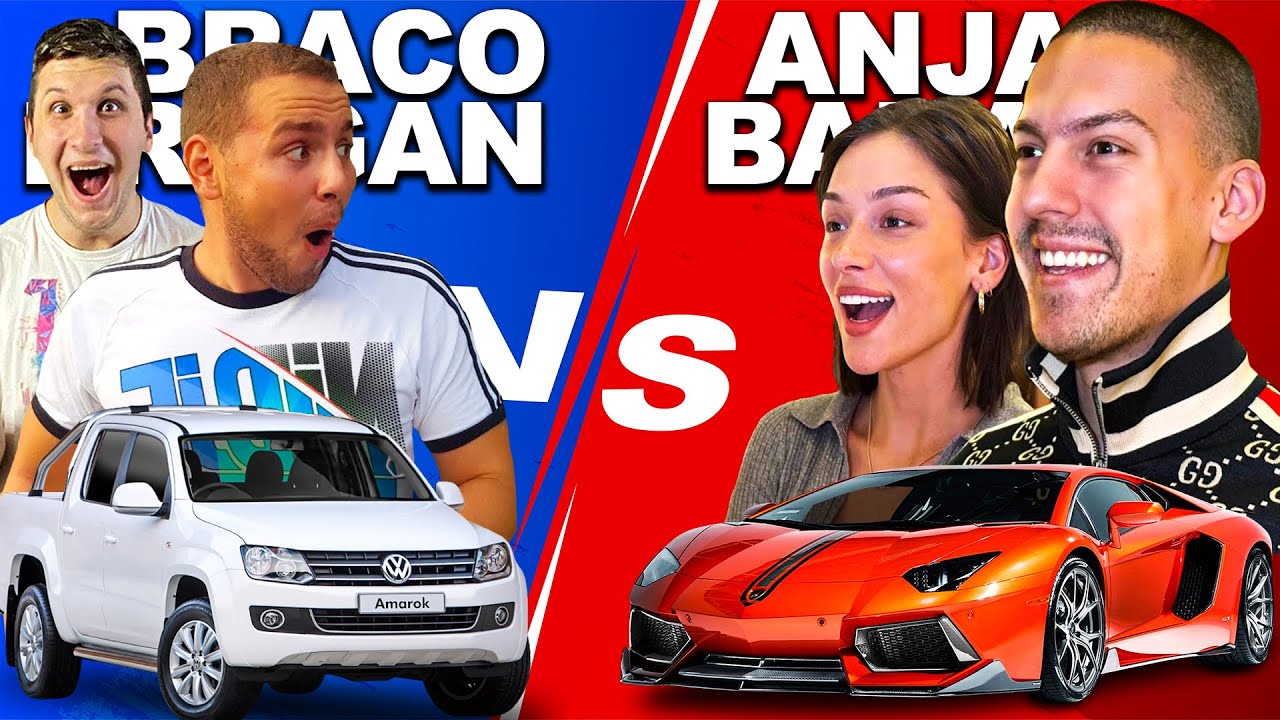 BRACO GAJIĆ & DRAGAN vs ANJA & BAKA (VW Amarok vs Lamborghini Huracan)