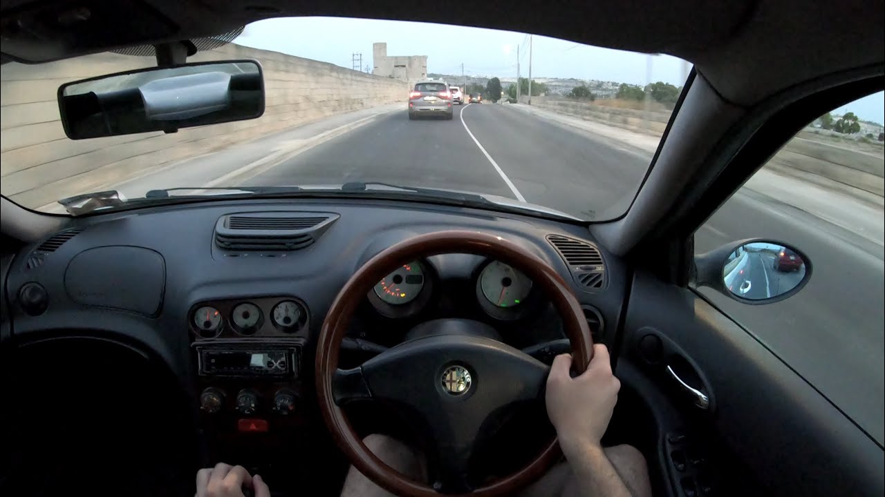 POV: Alfa Romeo 156 2.0 TS Evening Drive