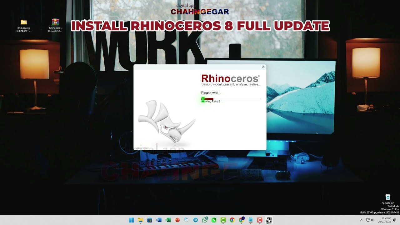 INSTALL RHINOCEROS 8 FULL UPDATE