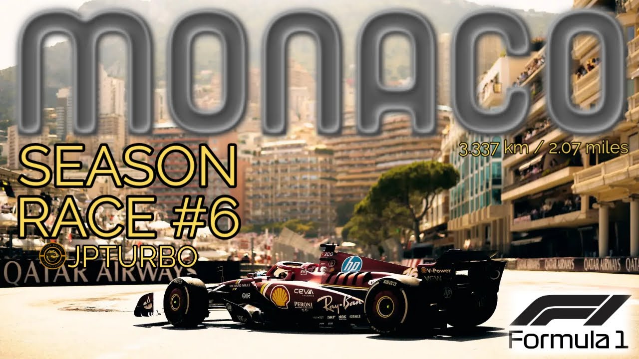 F1: MONACO - Season Race #6 (JPTurbo)