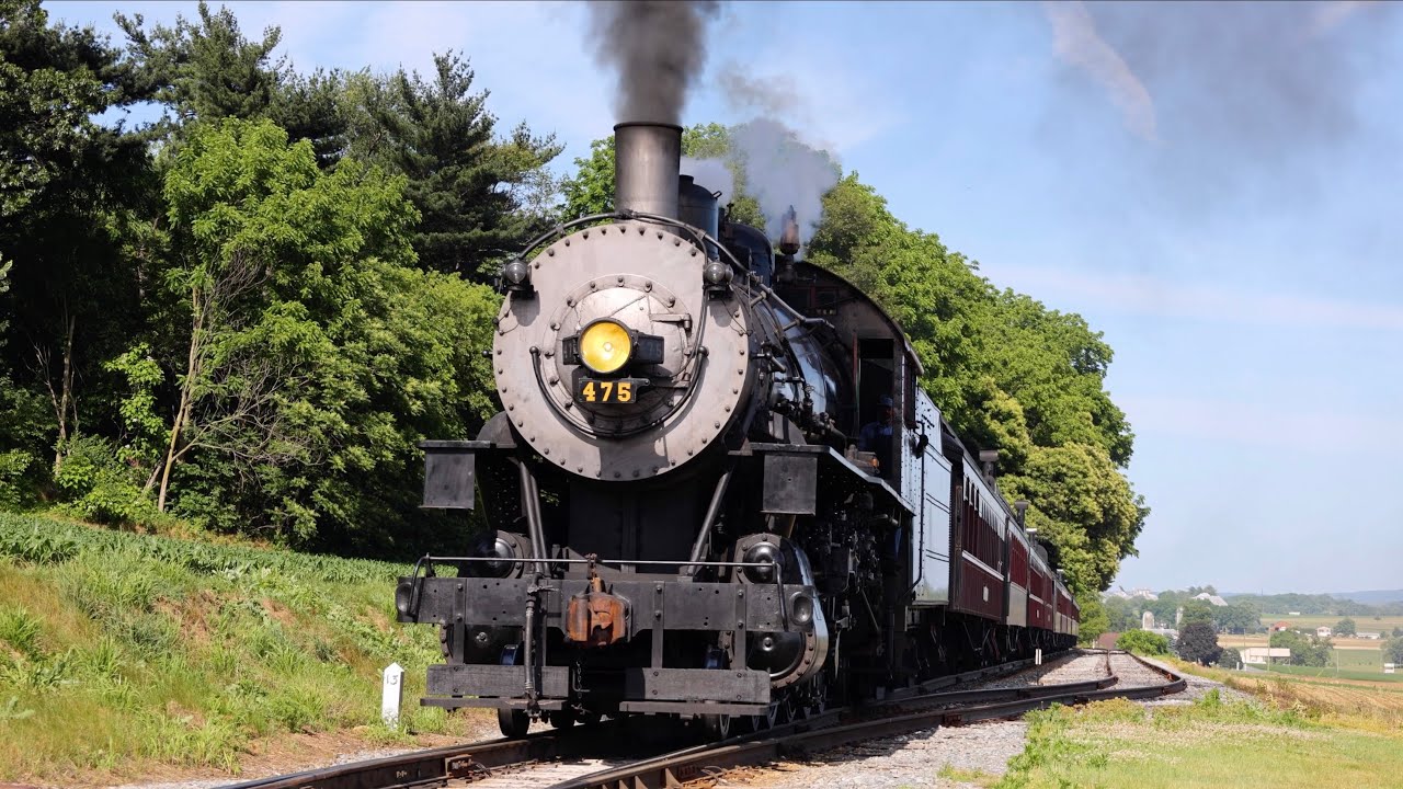 Norfolk & Western 475: Amish Countryside Adventures (4K)