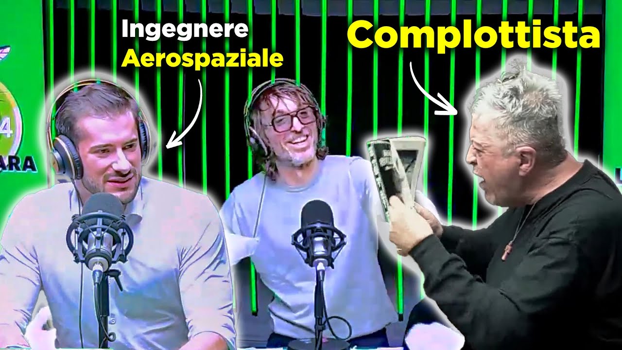 HO SFIDATO UN COMPLOTTISTA alla ZANZARA